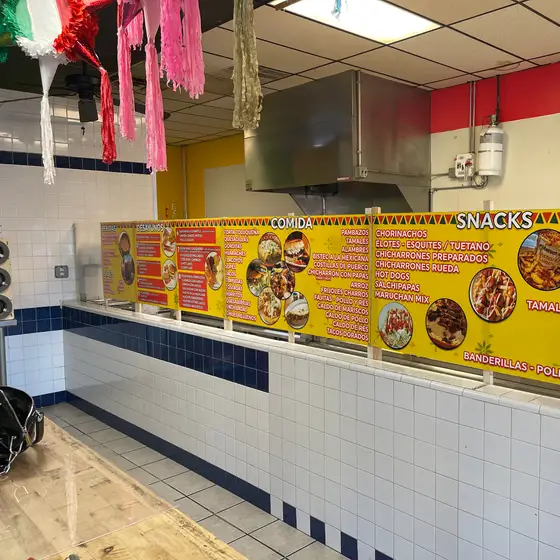 Menu board — Illuminated menu board