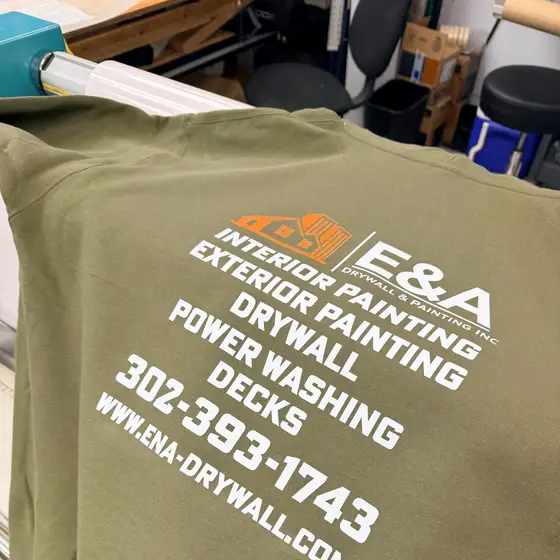 Branded apparel — Branded apparel print